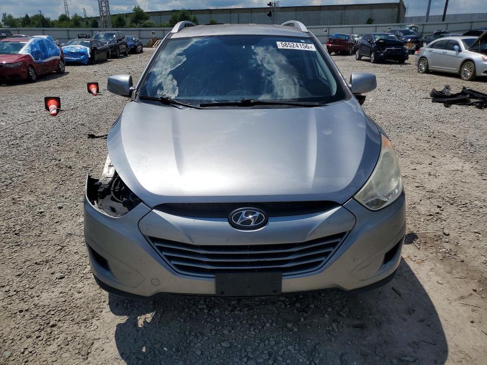 2011 Hyundai Tucson VIN KM8JU3AC7BU127371 COPART salvage auction — FRONT END, Oh - Cert Of Title-Salvage, sold $1,650 on 2026-07-31 (photo 5)