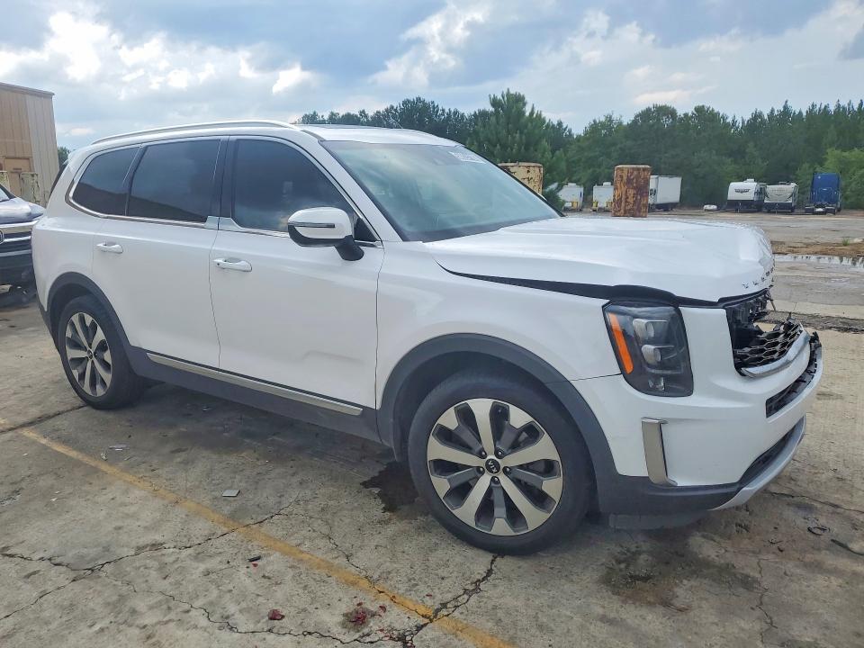 2021 Kia Telluride VIN 5XYP34HCXMG170605 COPART salvage auction — FRONT END, SC - CERTIFICATE OF TITLE (P), sold $4,700 on 2026-07-23 (photo 4)