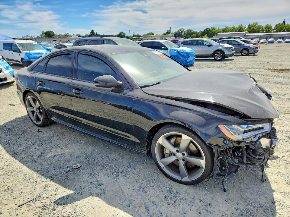 2014 Audi A6 VIN WAUHGAFC0EN113623 COPART salvage auction — FRONT END, Ca - Salvage Certificate, sold $650 on 2026-07-16 (photo 4)