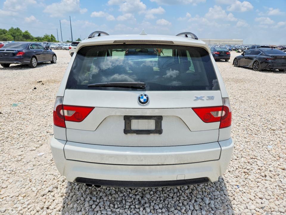 2006 BMW X3 VIN WBXPA93486WG75282 COPART salvage auction — FRONT END, Tx - Salvage Vehicle Title, sold $300 on 2026-07-02 (photo 6)