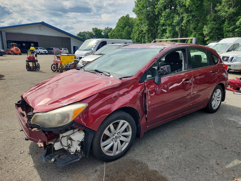 2015 Subaru VIN JF1GPAC62F8309470 COPART salvage auction — ROLLOVER, Ct - Cert Of Title-Salvage, sold $475 on 2026-07-09 (photo 1)