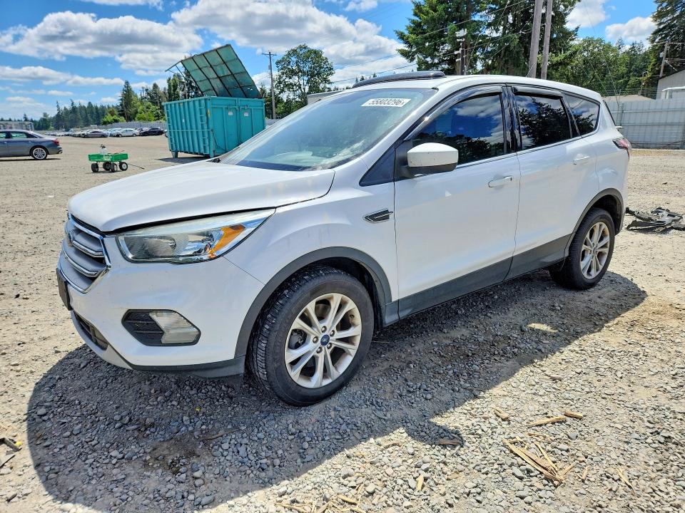 2017 Ford Escape VIN 1FMCU0G99HUB04735 COPART salvage auction — MECHANICAL, Ky - Certificate Of Title, sold $450 on 2026-07-10 (photo 1)