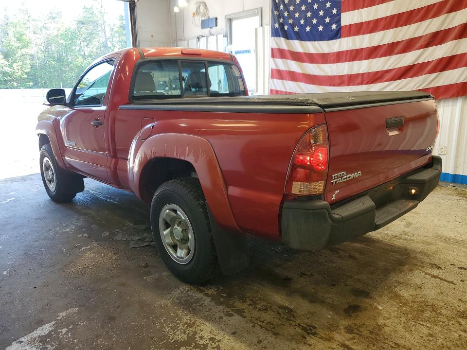 2005 Toyota Tacoma VIN 5TEPX42N45Z130252 COPART salvage auction — FRONT END, Me - Cert Of Title-Salvage Collisio, sold $2,600 on 2026-07-23 (photo 2)