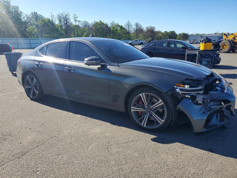 2024 Genesis G70 VIN KMTG54SE0RU137950 COPART salvage auction — FRONT END, Id - Salvage Certificate Of Title, sold $13,500 on 2026-08-19 (photo 4)