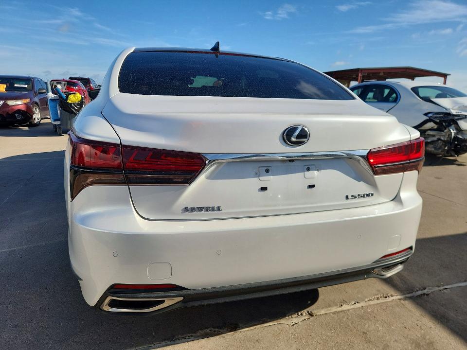 2022 Lexus Ls 500 VIN JTHD51FF5N5017163 COPART salvage auction — FRONT END, Tx - Salvage Vehicle Title, sold $24,100 on 2026-07-02 (photo 6)