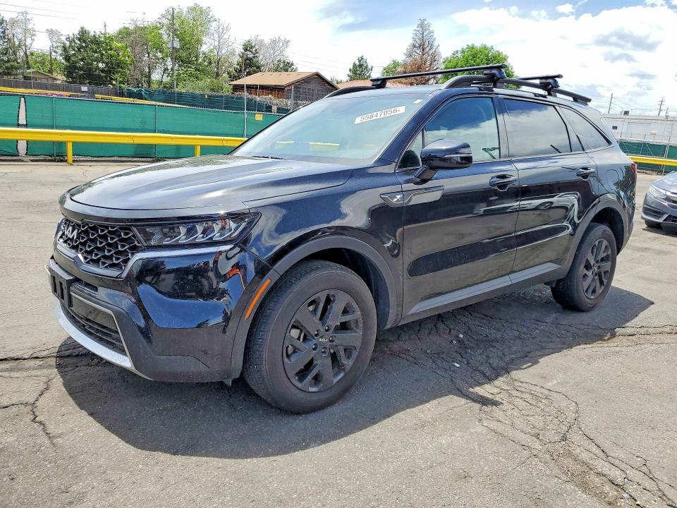 2023 Kia Sorento VIN 5XYRLDLC0PG228550 COPART salvage auction — FRONT END, CO - SALVAGE TITLE (P), sold $8,200 on 2026-07-28 (photo 1)