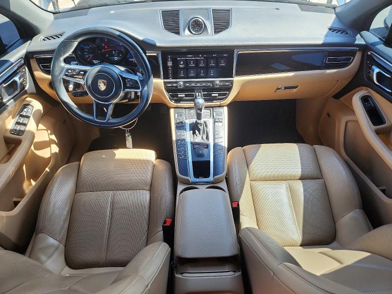 2021 Porsche Macan VIN WP1AA2A50MLB03879 COPART salvage auction — FRONT END, Tx - Salvage Vehicle Title, sold $19,300 on 2026-07-20 (photo 8)