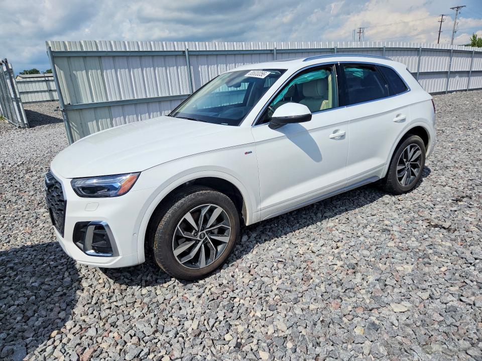 2022 Audi VIN WA1FAAFYXN2027268 COPART salvage auction — SIDE, Wi - Cert Of Title-Salvage Vehicle, sold $13,800 on 2026-07-06 (photo 1)