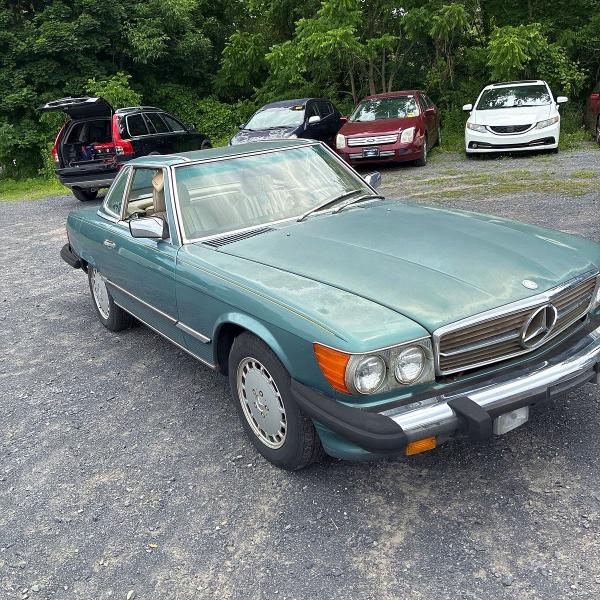 1988 Mercedes-benz 560 VIN WDBBA48D0JA081404 COPART salvage auction — NORMAL WEAR, Pa - Cert Of Title (P), sold $7,800 on 2026-07-02 (photo 2)
