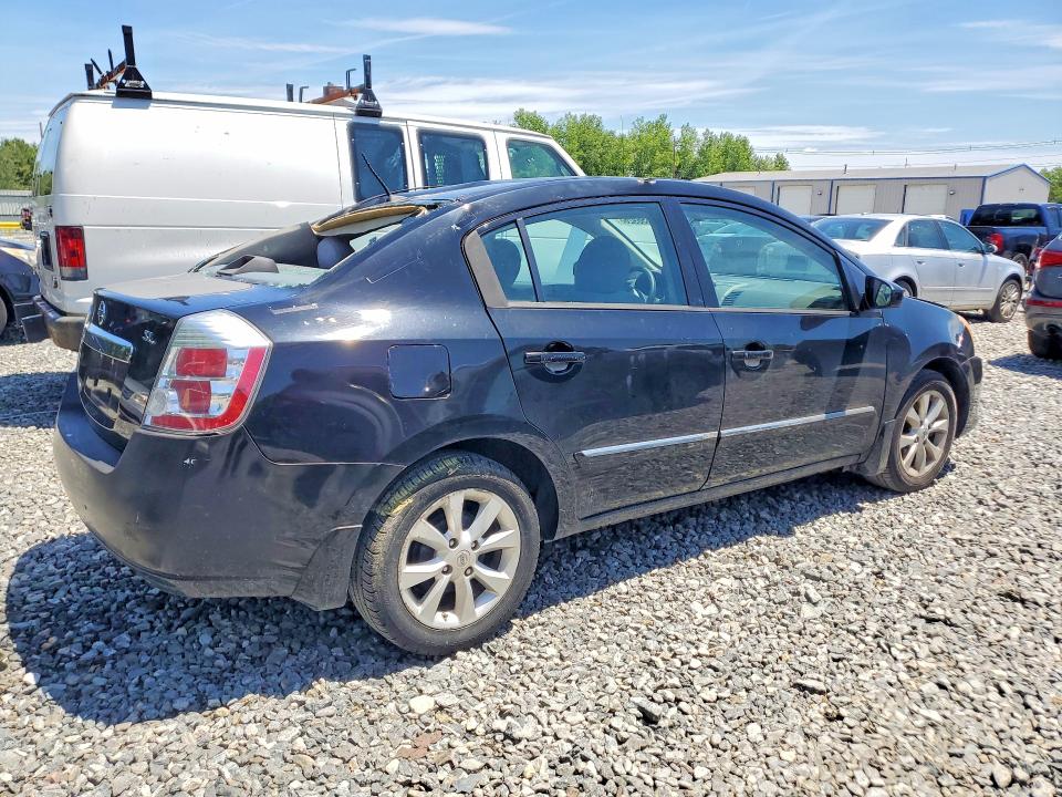 2010 Nissan Sentra VIN 3N1AB6AP5AL714758 COPART salvage auction — ROOF, Ma - Cert Of Title-Reconstrctd Coll, sold $375 on 2026-07-02 (photo 3)