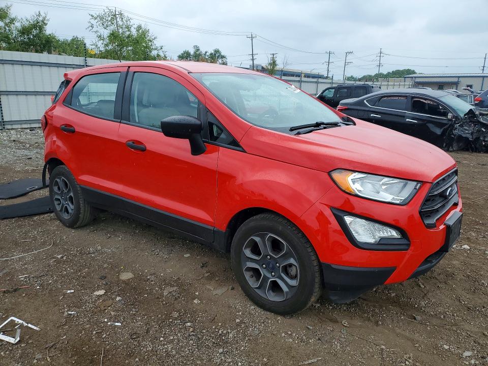 2018 Ford Ecosport VIN MAJ3P1REXJC206137 COPART salvage auction — REAR END, Il - Salvage Certificate, sold $2,000 on 2026-07-10 (photo 4)
