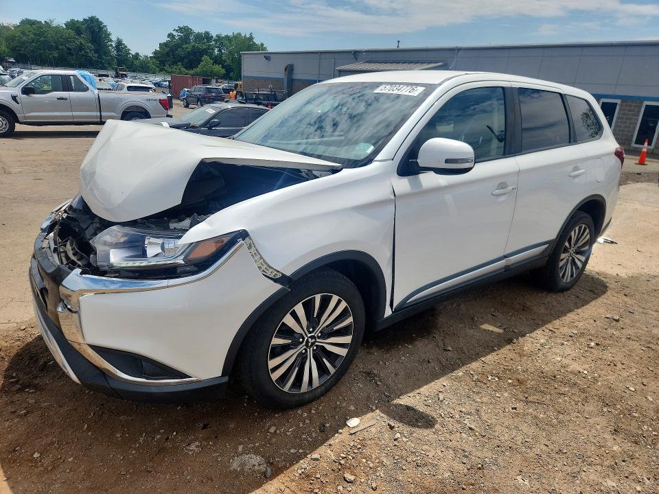 2019 Mitsubishi Outlander VIN JA4AZ3A32KZ013104 COPART salvage auction — FRONT END, CT - CERT OF TITLE-SALVAGE, sold $4,250 on 2026-07-10 (photo 1)
