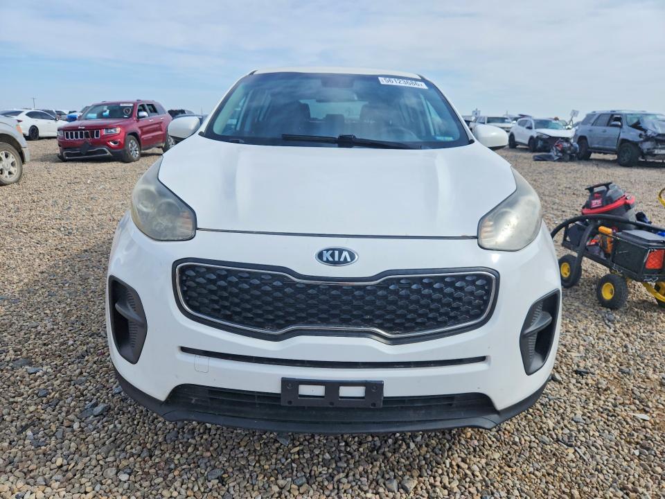 2017 Kia Sportage VIN KNDPM3ACXH7068953 COPART salvage auction — FRONT END, Ok - Certificate Of Title, sold $3,650 on 2026-07-07 (photo 5)