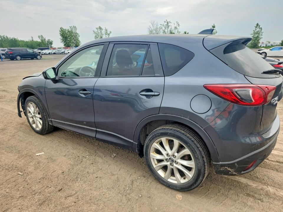 2013 Mazda Cx-5 VIN JM3KE4DEXD0134423 COPART salvage auction — FRONT END, Qc - Gravement Accidente, sold $3,350 on 2026-07-14 (photo 2)