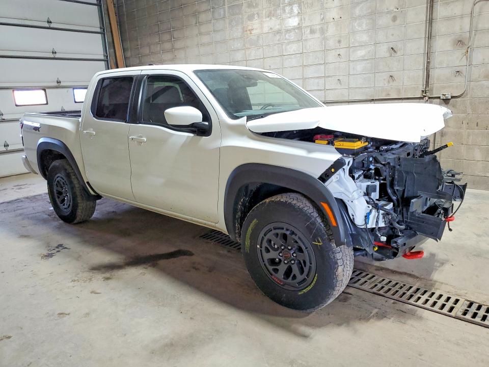 2026 Nissan Frontier VIN 1N6ED1EK3TN615270 COPART salvage auction — FRONT END, KS - CERTIFICATE OF TITLE, sold $18,500 on 2026-07-15 (photo 4)
