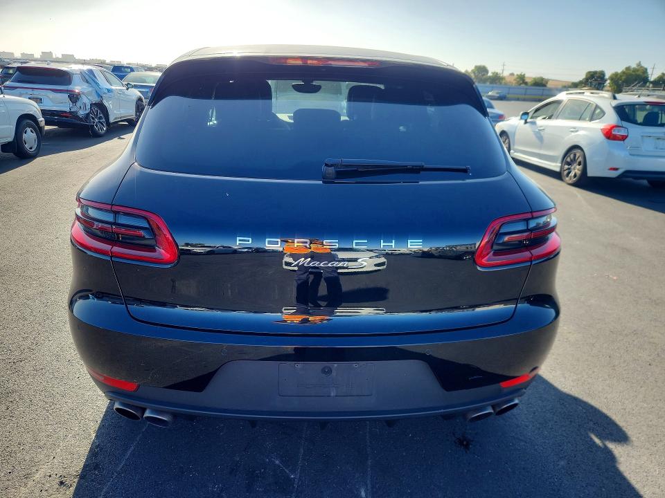2016 Porsche Macan VIN WP1AB2A5XGLB50712 COPART salvage auction — SIDE, Ca - Salvage Certificate, sold $13,400 on 2026-07-15 (photo 6)