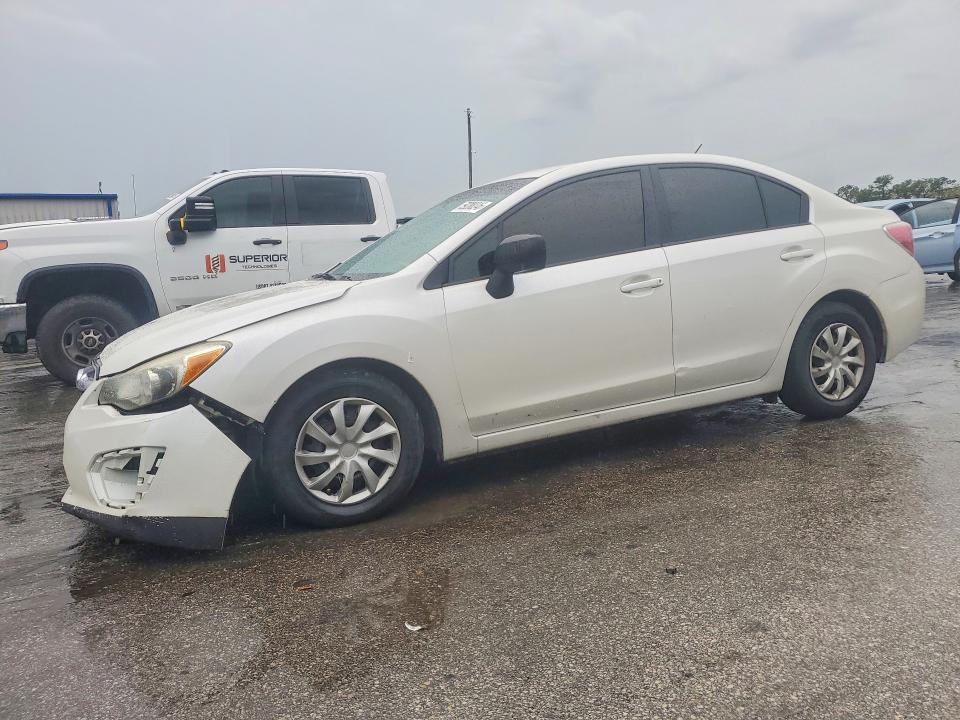 2012 Subaru Impreza VIN JF1GJAA67CH019774 COPART salvage auction — FRONT END, Fl - Cert Of Title Slvg Rebuildable, sold $375 on 2026-07-14 (photo 1)