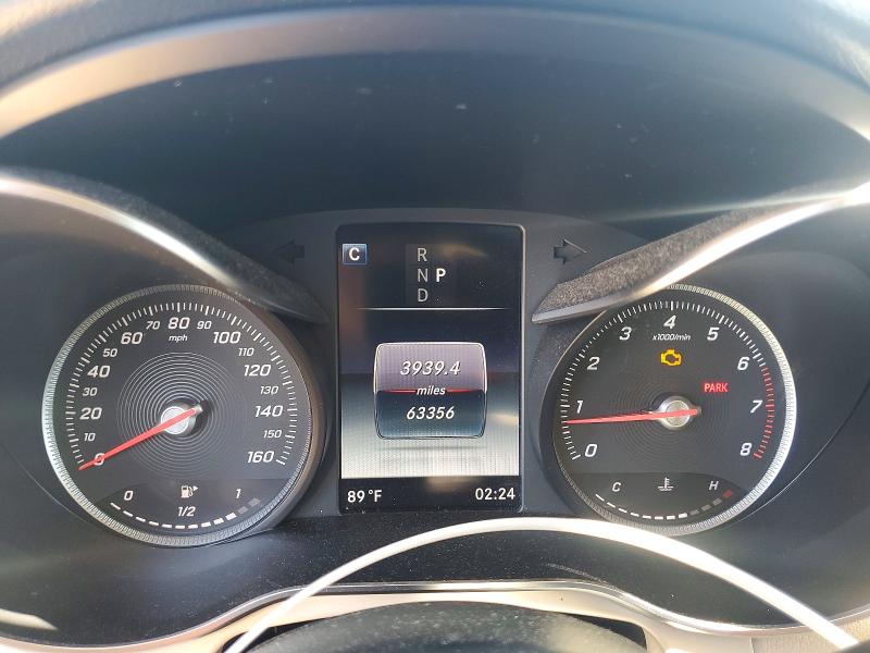 2019 Mercedes-benz Glc VIN WDC0G4JB4KV162510 COPART salvage auction — FRONT END, Sc - Cert Of Title-Salvage, sold $6,100 on 2026-07-24 (photo 9)