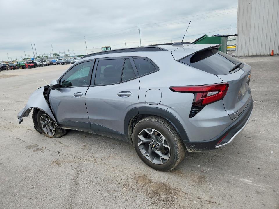 2025 Chevrolet VIN KL77LHEP0SC140512 COPART salvage auction — FRONT END, Ok - Cert Of Title-Salvage, sold $1,900 on 2026-07-29 (photo 2)