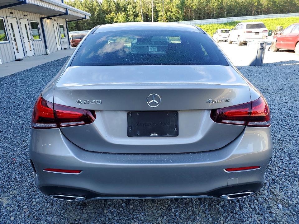 2019 Mercedes-benz A-klasse VIN WDD3G4FB6KW005198 COPART salvage auction — UNDERCARRIAGE, Nc - Salvage Certificate Of Title, sold $575 on 2026-07-30 (photo 6)