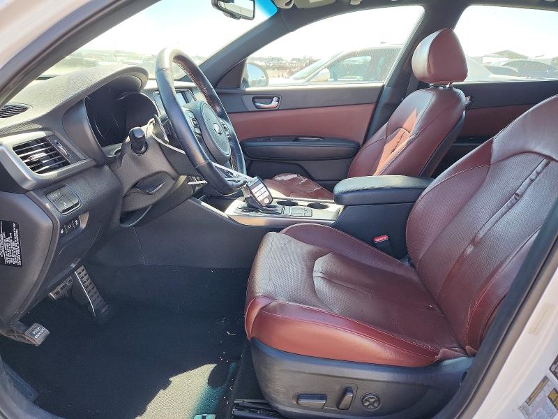 2016 Kia Optima VIN 5XXGW4L2XGG024865 COPART salvage auction — FRONT END, Ca - Salvage Certificate, sold $1,400 on 2026-07-28 (photo 7)