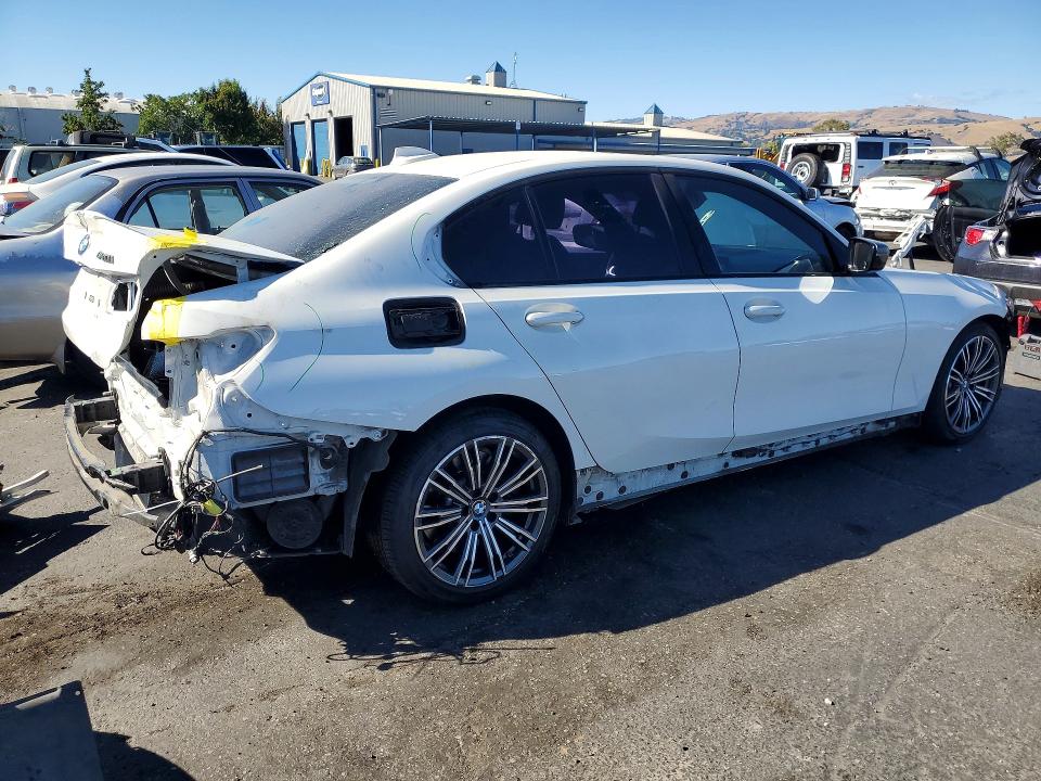 2021 BMW M340i VIN WBA5U7C02MFL29085 COPART salvage auction — FRONT END, CA - SALVAGE CERTIFICATE, sold $13,500 on 2026-07-14 (photo 3)