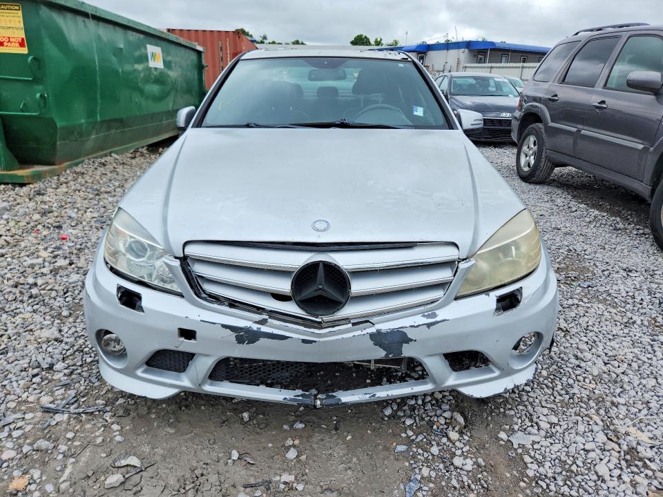 2010 Mercedes-benz C class VIN WDDGF8BB4AF409987 COPART salvage auction — FRONT END, Fl - Cert Of Title-Rebuilt, sold $525 on 2026-07-07 (photo 5)