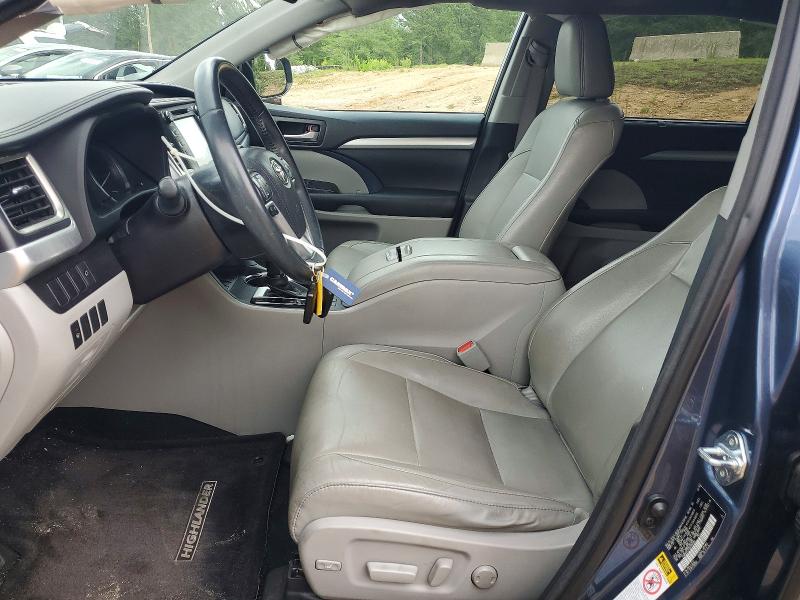 2016 Toyota Highlander VIN 5TDKKRFH7GS504993 COPART salvage auction — UNDERCARRIAGE, Sc - Cert Of Title-Salvage, sold $3,200 on 2026-07-31 (photo 7)