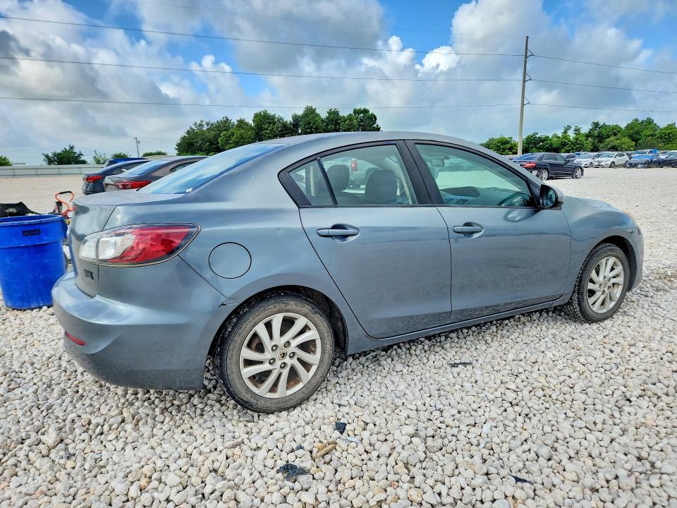 2012 Mazda 3 VIN JM1BL1VF4C1500938 COPART salvage auction — SIDE, Tx - Salvage Vehicle Title, sold $625 on 2026-07-09 (photo 3)