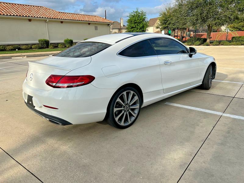 2018 Mercedes-benz C-klasse VIN WDDWJ4JBXJF670349 COPART salvage auction — NORMAL WEAR, Tx - Certificate Of Title (P), sold $7,100 on 2026-07-02 (photo 4)