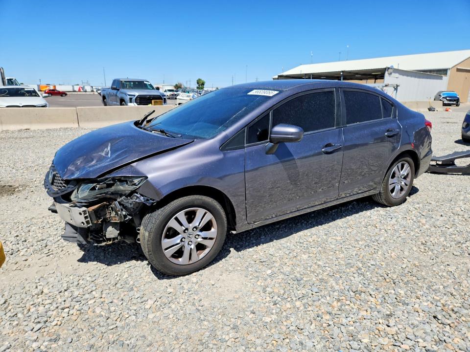 2014 Honda Civic VIN 19XFB2F52EE031459 COPART salvage auction — FRONT END, CO - PUBLIC - SALVAGE TITLE, sold $1,800 on 2026-07-09 (photo 1)