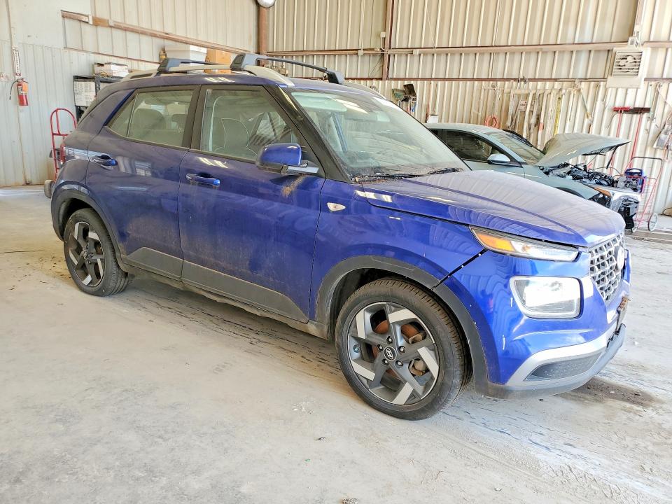 2022 Hyundai Venue VIN KMHRC8A38NU193192 COPART salvage auction — FRONT END, Tx - Certificate Of Title, sold $2,400 on 2026-07-06 (photo 4)