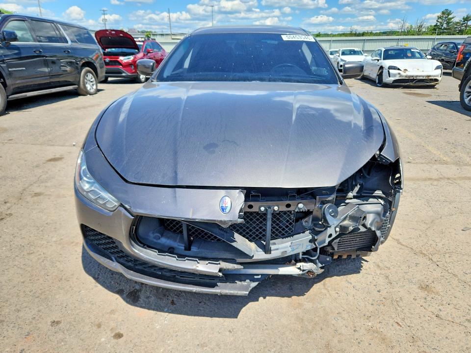 2015 Maserati Ghibli VIN ZAM57RTA7F1134643 COPART salvage auction — FRONT END, PA - CERT OF SLVG-LEMON LAW REPURCH, sold $2,350 on 2026-08-11 (photo 5)