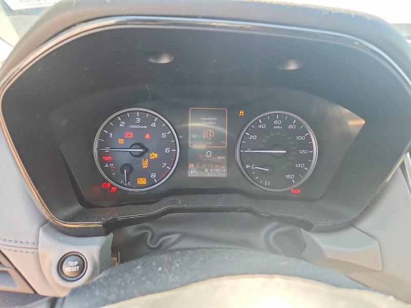 2021 Subaru VIN 4S4BTAFC0M3229527 COPART salvage auction — FRONT END, Il - Salvage Certificate, sold $3,150 on 2026-07-09 (photo 9)