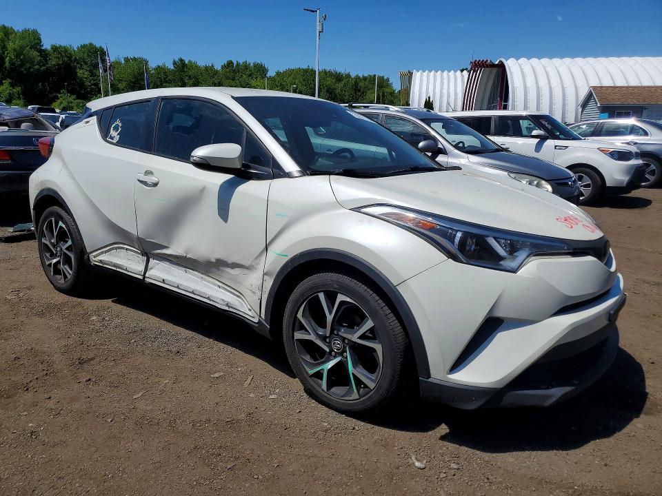 2018 Toyota C-hr VIN NMTKHMBXXJR012852 COPART salvage auction — SIDE, CT - CERT OF TITLE-SALVAGE, sold $4,200 on 2026-07-02 (photo 4)