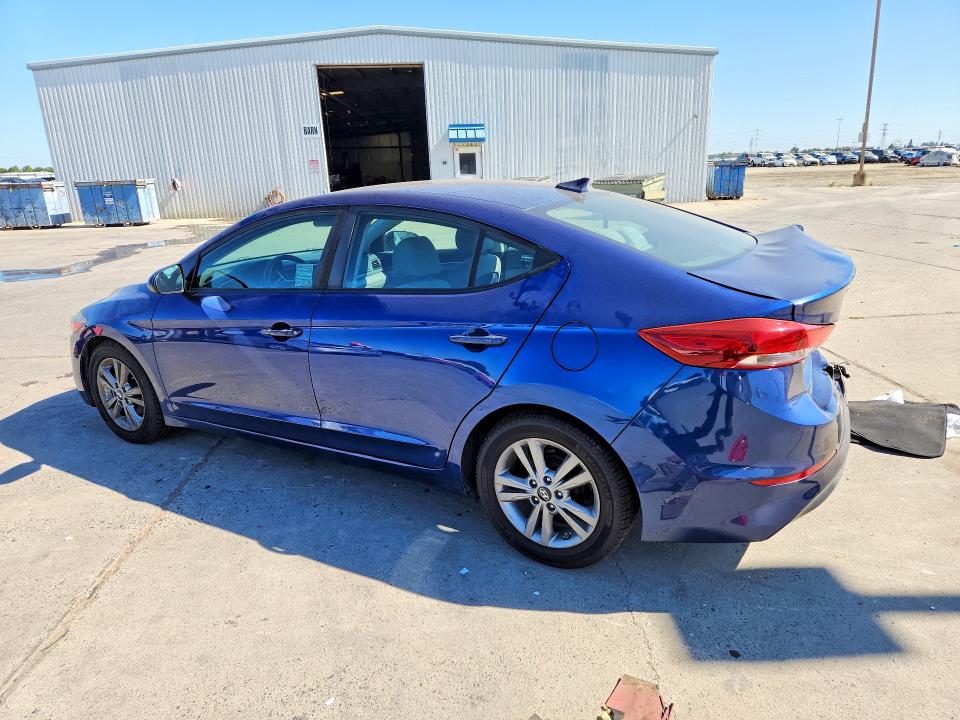 2017 Hyundai Elantra VIN 5NPD84LFXHH049173 COPART salvage auction — REAR END, Ca - Salvage Certificate, sold $1,600 on 2026-07-24 (photo 2)