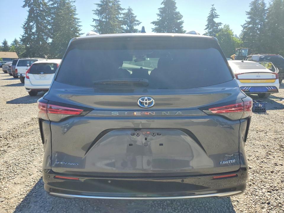 2025 Toyota VIN 5TDZSKFCXSS208479 COPART salvage auction — FRONT END, Wa - Bill Of Sale, sold $15,700 on 2026-07-10 (photo 6)