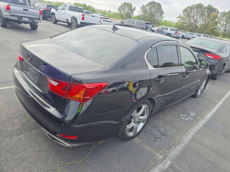 2013 Lexus Gs VIN JTHBE1BL4D5000825 COPART salvage auction — MINOR DENT/SCRATCHES, Ca - Dis/Dlr/Exp Only Clean Title (P), sold $4,400 on 2026-07-24 (photo 4)