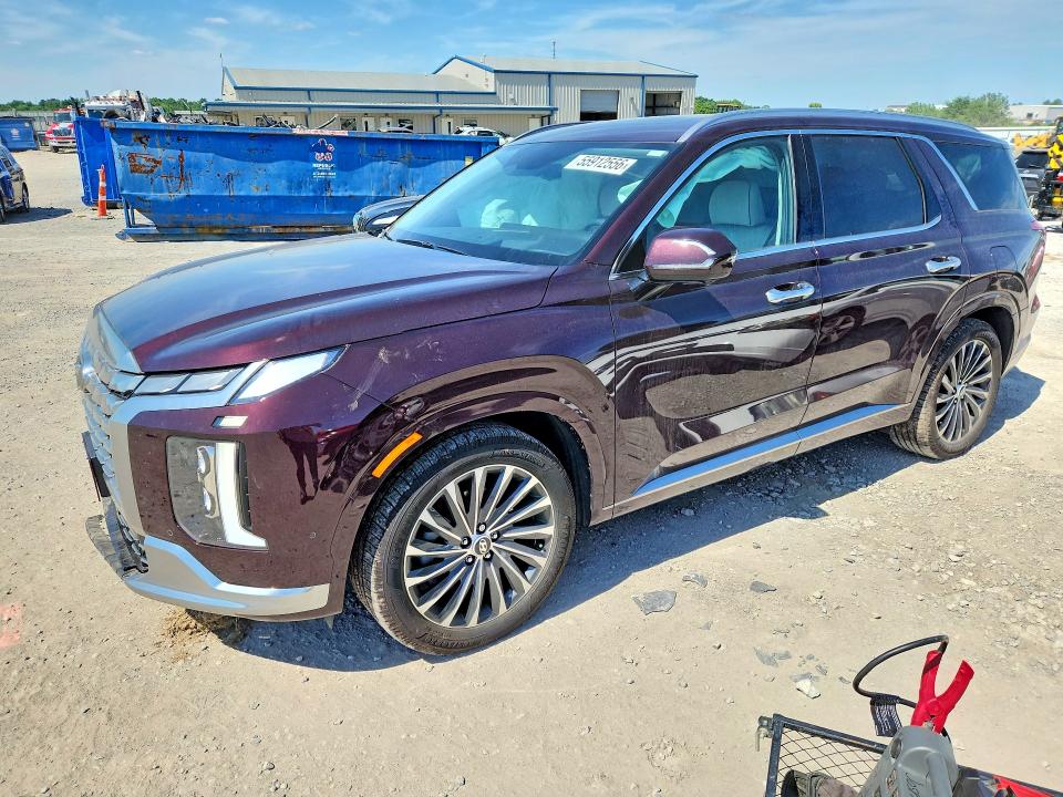 2023 Hyundai Palisade VIN KM8R7DGE3PU510952 — COPART salvage auction photo