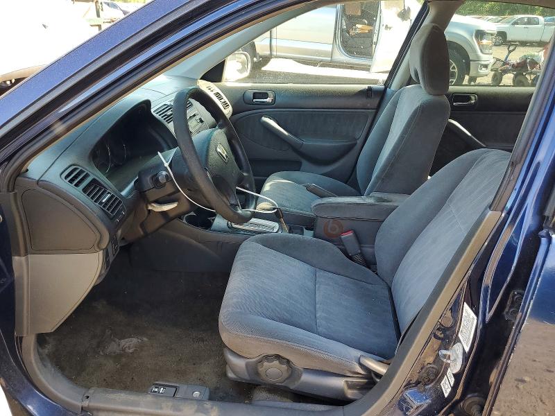 2004 Honda Civic VIN 2HGES16534H572627 COPART salvage auction — REAR END, NY - MV-907A SALVAGE CERTIFICATE, sold $350 on 2026-07-02 (photo 7)