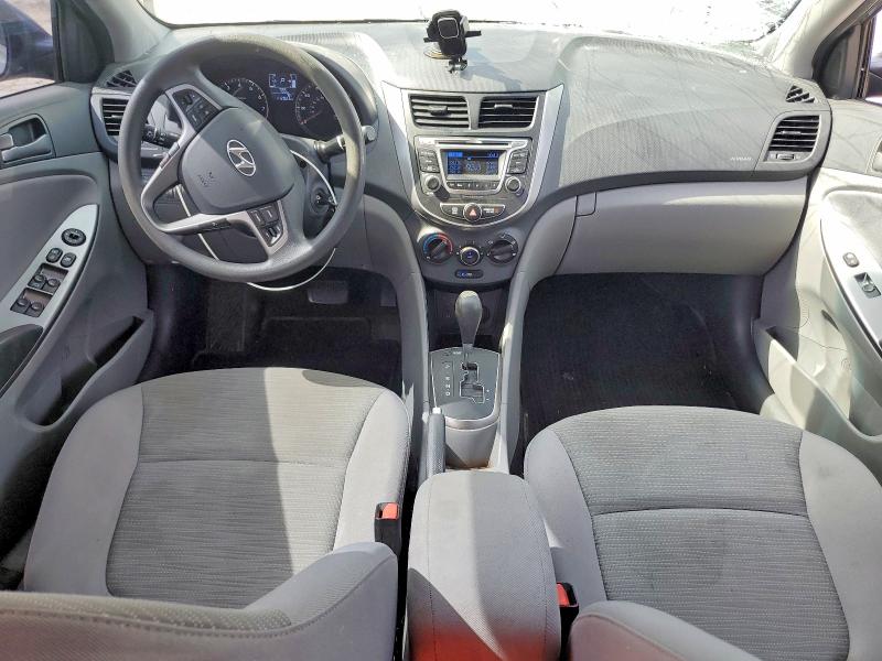 2016 Hyundai Accent VIN KMHCT4AE3GU064182 COPART salvage auction — ROLLOVER, Ky - Cert Of Title-Salvage, sold $475 on 2026-07-15 (photo 8)