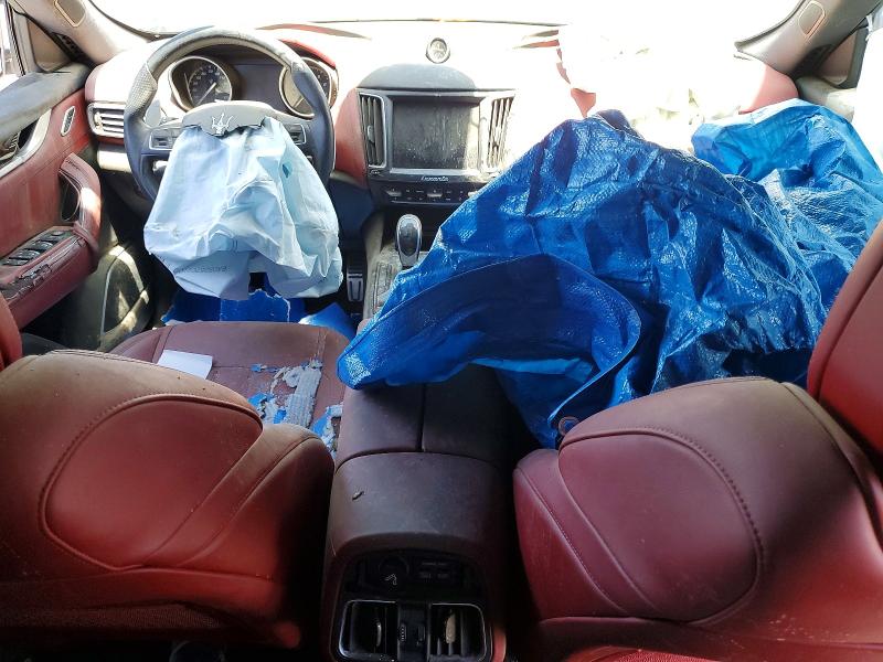 2018 Maserati Levante VIN ZN661XUS4JX302510 COPART salvage auction — FRONT END, Ca - Dis/Dlr/Exp Only Clean Title (P), sold $2,100 on 2026-07-10 (photo 8)