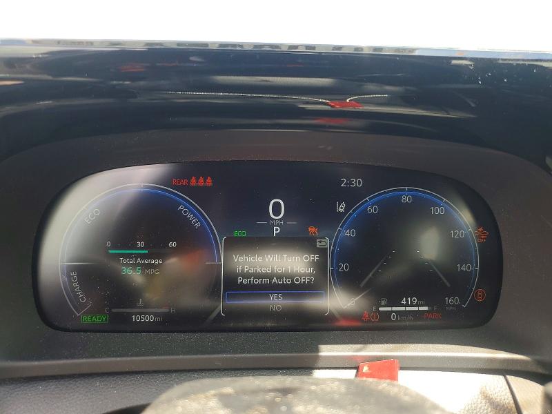 2025 Toyota Crown signia VIN JTDACAAJ3S3029972 COPART salvage auction — SIDE, Oh - Cert Of Title-Salvage, sold $12,200 on 2026-07-17 (photo 9)