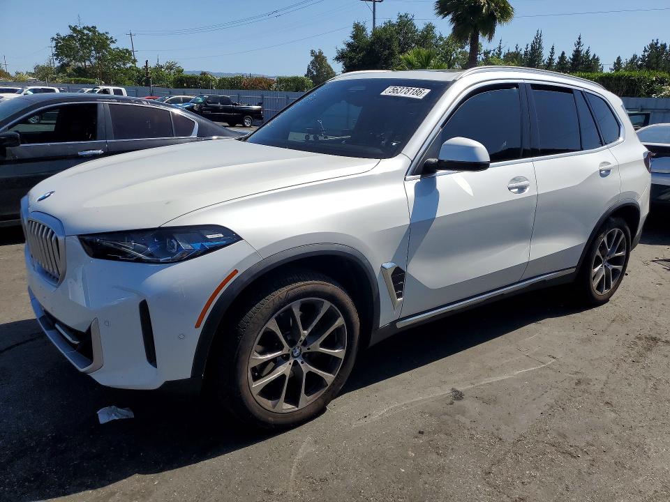 2026 BMW X5 VIN 5UX23EU01T9098011 COPART salvage auction — SIDE, Ca - Salvage Certificate, sold $21,100 on 2026-07-14 (photo 1)