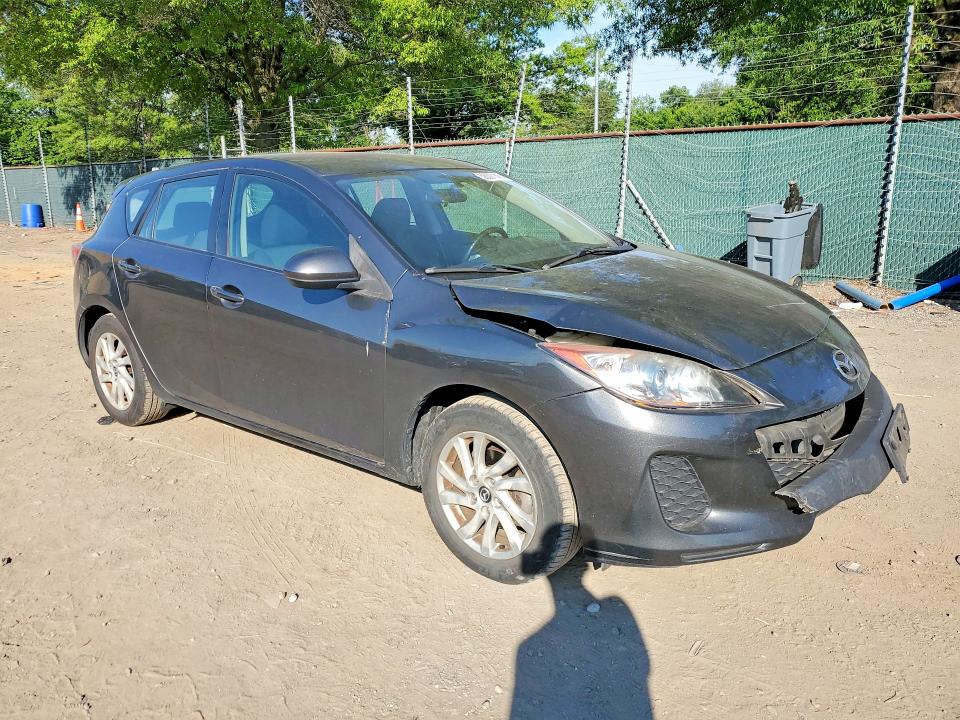 2013 Mazda VIN JM1BL1LP3D1832754 COPART salvage auction — FRONT END, Salvage Title, sold $725 on 2026-07-09 (photo 4)