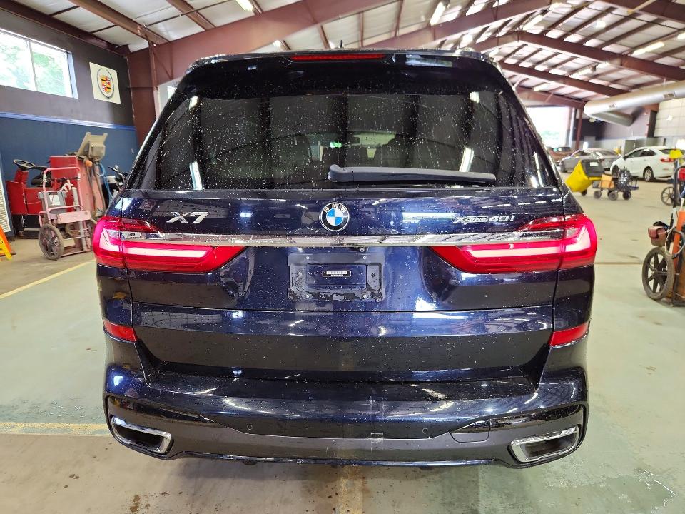 2019 BMW X7 VIN 5UXCW2C50KLB43760 COPART salvage auction — MINOR DENT/SCRATCHES, Tx - Certificate Of Title (P), sold $20,900 on 2026-07-31 (photo 6)