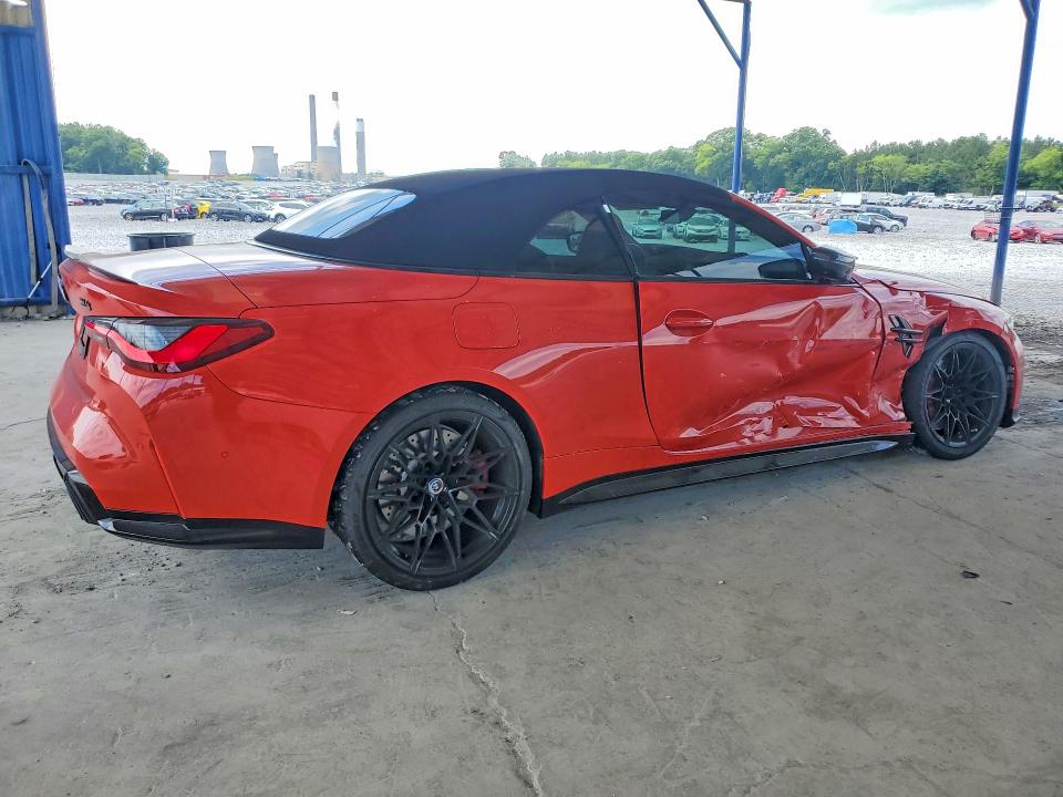 2023 BMW M4 VIN WBS33BA00PCM43846 COPART salvage auction — FRONT END, Ga - Cert Of Title-Salvage, sold $26,250 on 2026-07-30 (photo 3)
