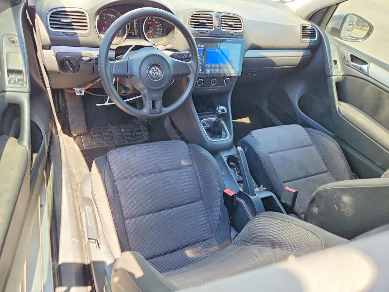 2010 Volkswagen Golf VIN WVWAB7AJ8AW167400 COPART salvage auction — FRONT END, Ca - Salvage Certificate, sold $10 on 2026-08-03 (photo 8)