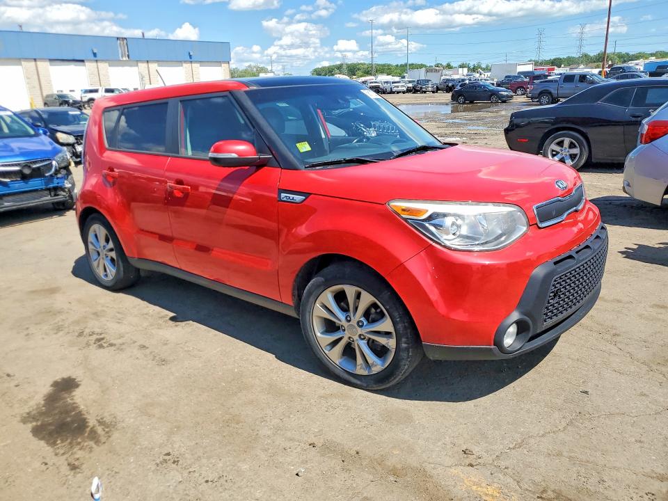 2016 Kia VIN KNDJX3A55G7865091 COPART salvage auction — REAR END, Mi - Certificate Of Title, sold $300 on 2026-07-28 (photo 4)