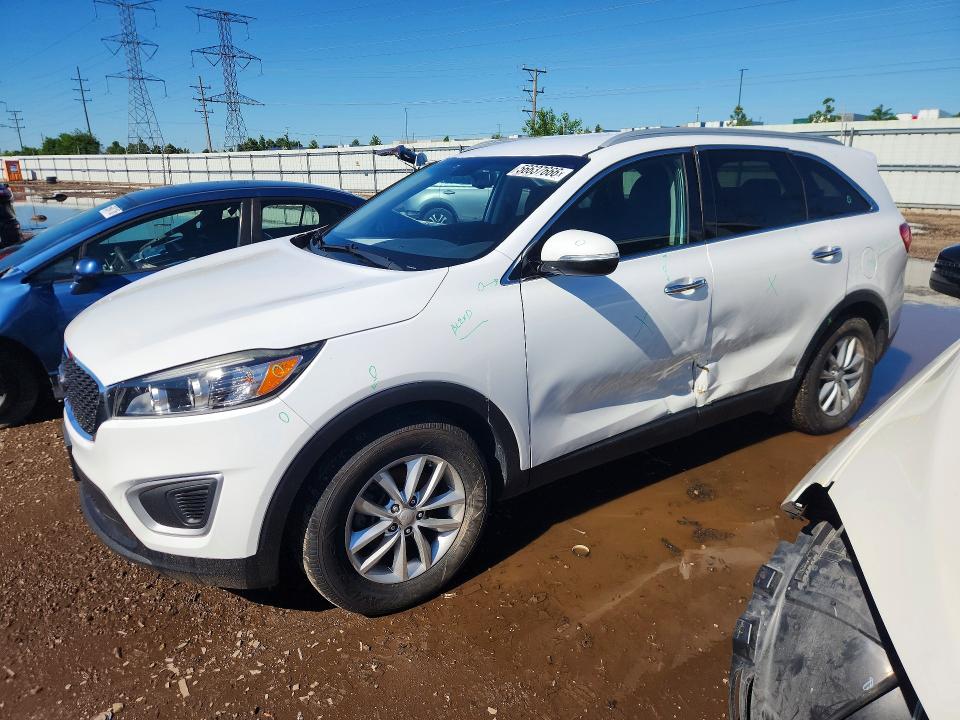 2017 Kia Sorento VIN 5XYPG4A37HG250934 COPART salvage auction — SIDE, Il - Salvage Certificate, sold $1,700 on 2026-07-11 (photo 1)